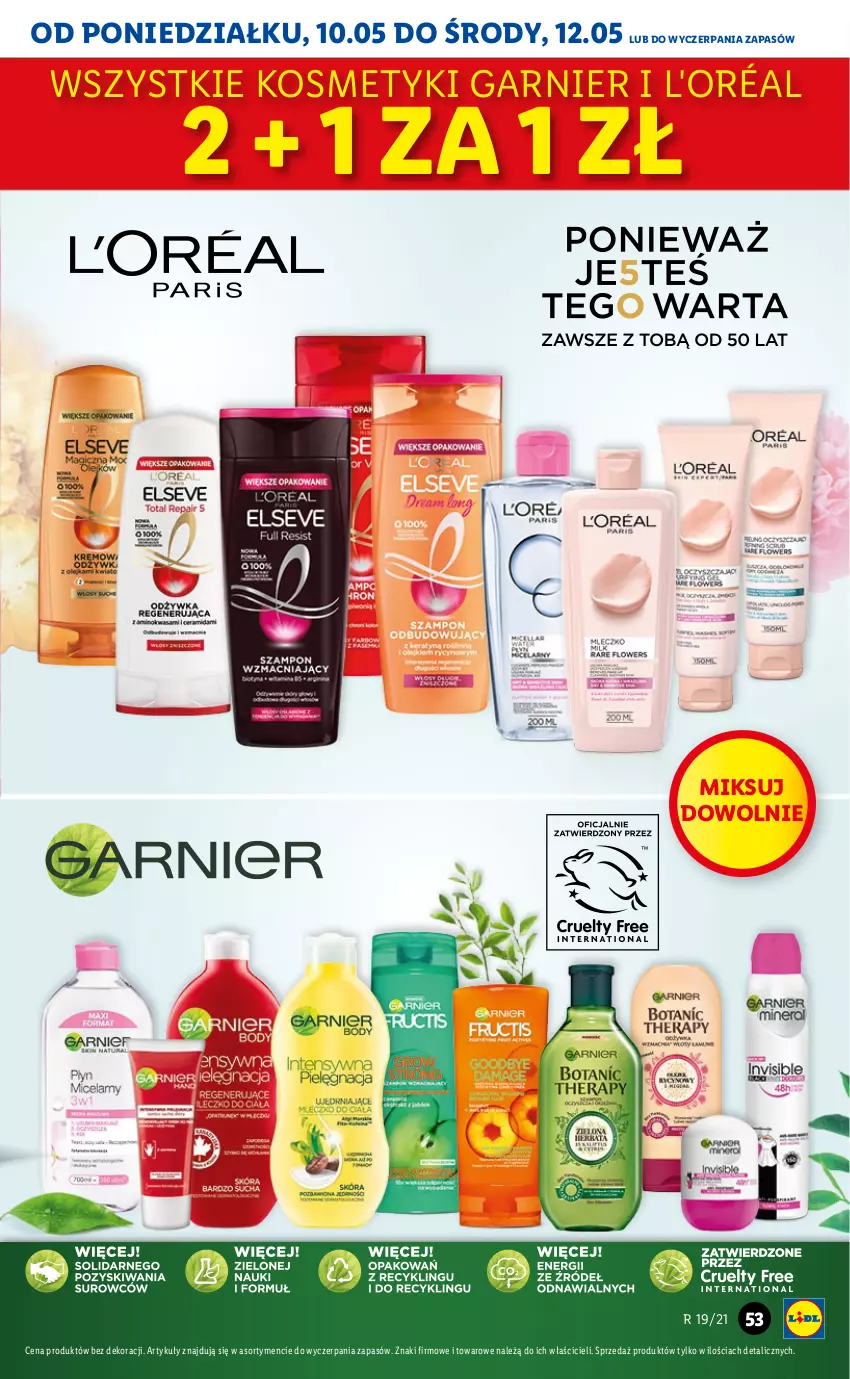 Gazetka promocyjna Lidl - GAZETKA - ważna 10.05 do 12.05.2021 - strona 53 - produkty: Garnier