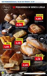 Gazetka promocyjna Lidl - GAZETKA - Gazetka - ważna od 12.05 do 12.05.2021 - strona 12 - produkty: Kurczak, Ser, Koc, Gra, Rust, Pizzerina, Chleb, Bułka, Fa