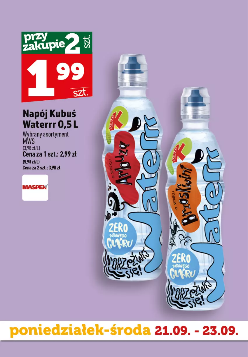 Gazetka promocyjna Topaz - Gazetka - ważna 21.09 do 23.09.2026 - strona 5 - produkty: Napój