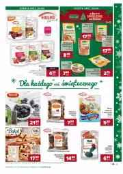 Gazetka promocyjna Carrefour - Gazetka Carrefour - Gazetka - ważna od 19.12 do 19.12.2021 - strona 9 - produkty: Mak mielony, Orzechy włoskie, Gra, Migdały, Stek, Daktyle, Mieszanka kompotowa, Rodzynki, Figi, Helio, Bakalland