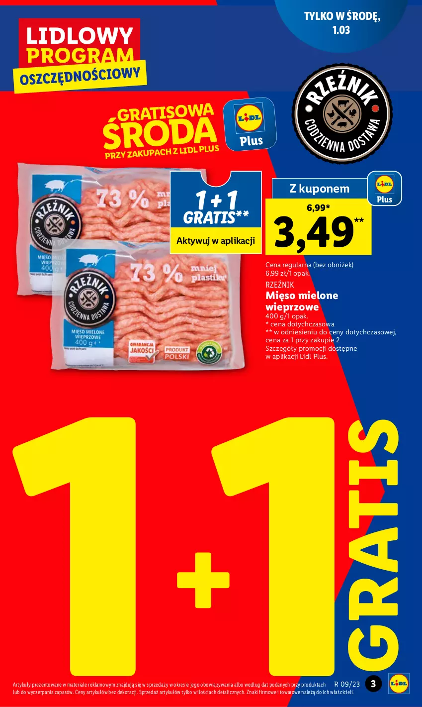 Gazetka promocyjna Lidl - GAZETKA - ważna 27.02 do 01.03.2023 - strona 3 - produkty: Gra, Mięso, Mięso mielone