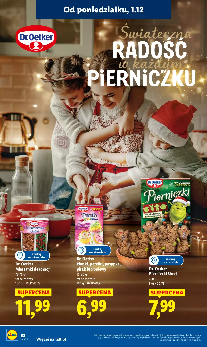Gazetka promocyjna Lidl - GAZETKA - ważna 01.12 do 03.12.2025 - strona 54 - produkty: Dr. Oetker