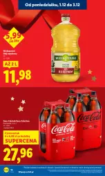 Gazetka promocyjna Lidl - GAZETKA - Gazetka - ważna od 03.12 do 03.12.2025 - strona 10 - produkty: Coca-Cola, Olej rzepakowy, Olej