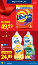 Gazetka promocyjna Lidl - GAZETKA - Gazetka - ważna od 03.12 do 03.12.2025 - strona 12 - produkty: Proszek do prania, Vizir, Silan, Płyn do płukania