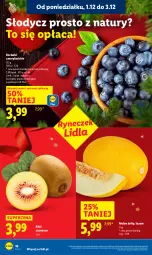 Gazetka promocyjna Lidl - GAZETKA - Gazetka - ważna od 03.12 do 03.12.2025 - strona 18 - produkty: Kiwi, Melon