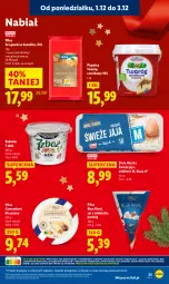 Gazetka promocyjna Lidl - GAZETKA - Gazetka - ważna od 03.12 do 03.12.2025 - strona 27 - produkty: Ser, Twaróg, Piątnica, Jaja, Kawa, Pilos, Camembert, Bakoma, Gouda
