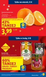 Gazetka promocyjna Lidl - GAZETKA - Gazetka - ważna od 03.12 do 03.12.2025 - strona 3 - produkty: Ser, Pomarańcze, Deser