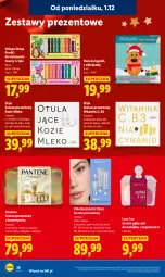Gazetka promocyjna Lidl - GAZETKA - Gazetka - ważna od 03.12 do 03.12.2025 - strona 40 - produkty: Makijaż, Zestaw prezentowy, Krem do twarzy, Ser, Rum, Pantene, Krem na noc, Serum do twarzy, Krem do rąk, Płyn micelarny, Mleczko do ciała, Clin, Organizer, Serum, Mleczko, Tonik, Tonik do twarzy, Szampon, Ziaja, Odżywka, Olej, Mleko
