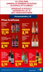 Gazetka promocyjna Lidl - GAZETKA - Gazetka - ważna od 03.12 do 03.12.2025 - strona 47 - produkty: Piwa, Ser, Rum, Por, Lack, Serum
