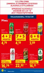 Gazetka promocyjna Lidl - GAZETKA - Gazetka - ważna od 03.12 do 03.12.2025 - strona 48 - produkty: Piwa, Gra, Kasztelan, Heineken, Warka, Tatra