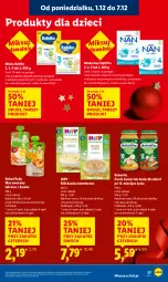 Gazetka promocyjna Lidl - GAZETKA - Gazetka - ważna od 03.12 do 03.12.2025 - strona 59 - produkty: HiPP, Mus, BoboVita, NAN Optipro, Bebiko, Danie dla dzieci, Dzieci, Kubuś, Hipp Bio