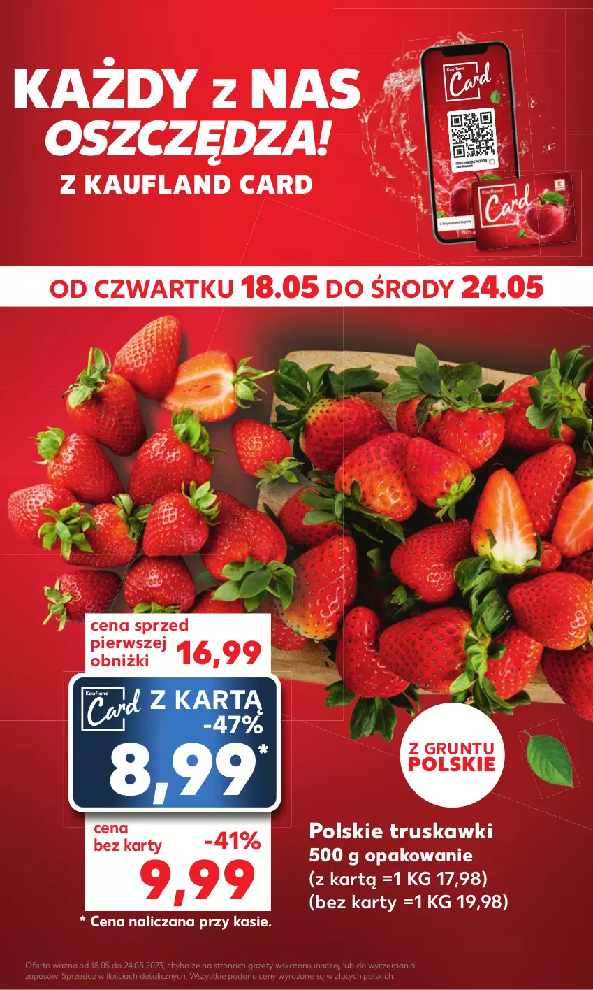 Gazetka promocyjna Kaufland - Mocny Start - ważna 22.05 do 24.05.2023 - strona 3 - produkty: Grunt, Truskawki