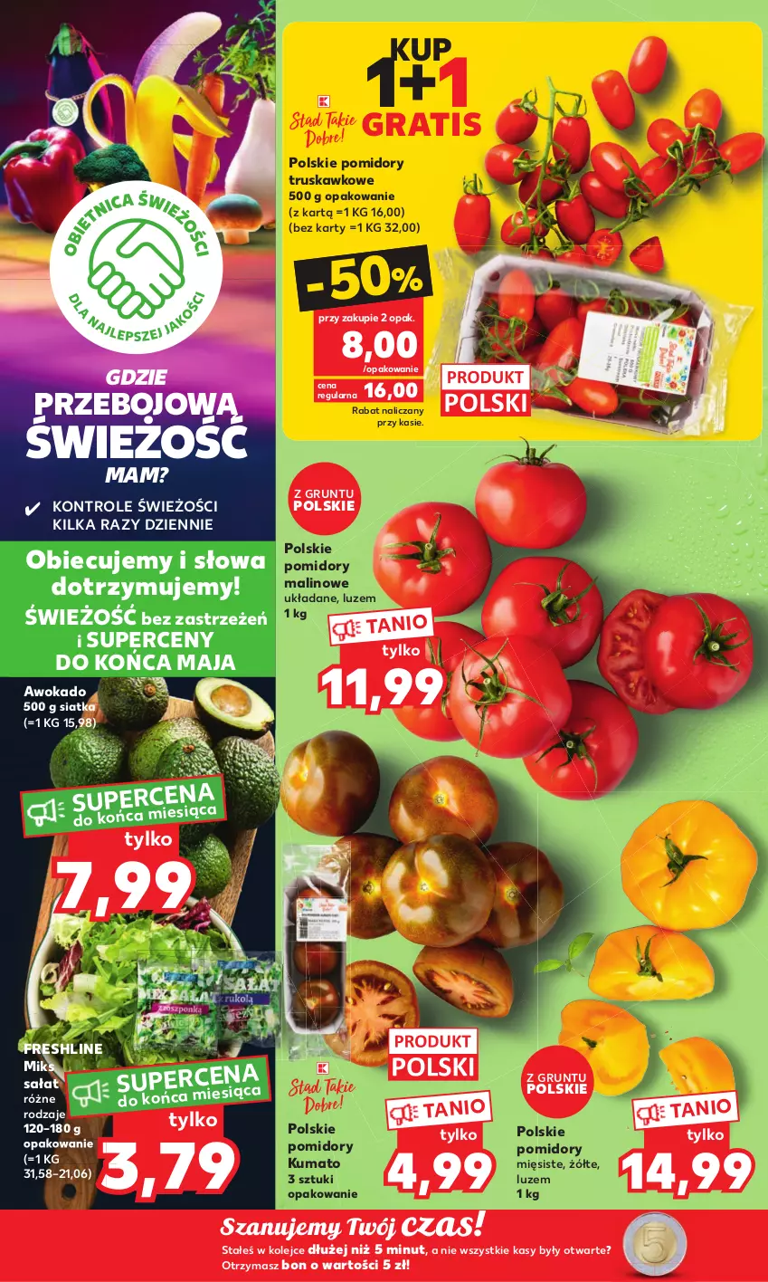 Gazetka promocyjna Kaufland - Mocny Start - ważna 22.05 do 24.05.2023 - strona 6 - produkty: Gra, Grunt, Olej, Pomidory, Sałat, Siatka