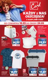 Gazetka promocyjna Kaufland - Mocny Start - Gazetka - ważna od 24.05 do 24.05.2023 - strona 18 - produkty: Piec, Top, Ser, T-shirt, Pojemnik z pokrywką, Pojemnik, Toster, Mikser, Mikser ręczny