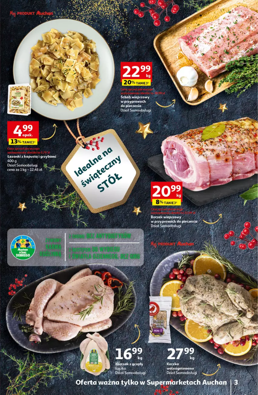 Gazetka promocyjna Auchan - Gazetka Magia Świąt Część 5 Supermarket Auchan - ważna 14.12 do 23.12.2023 - strona 3