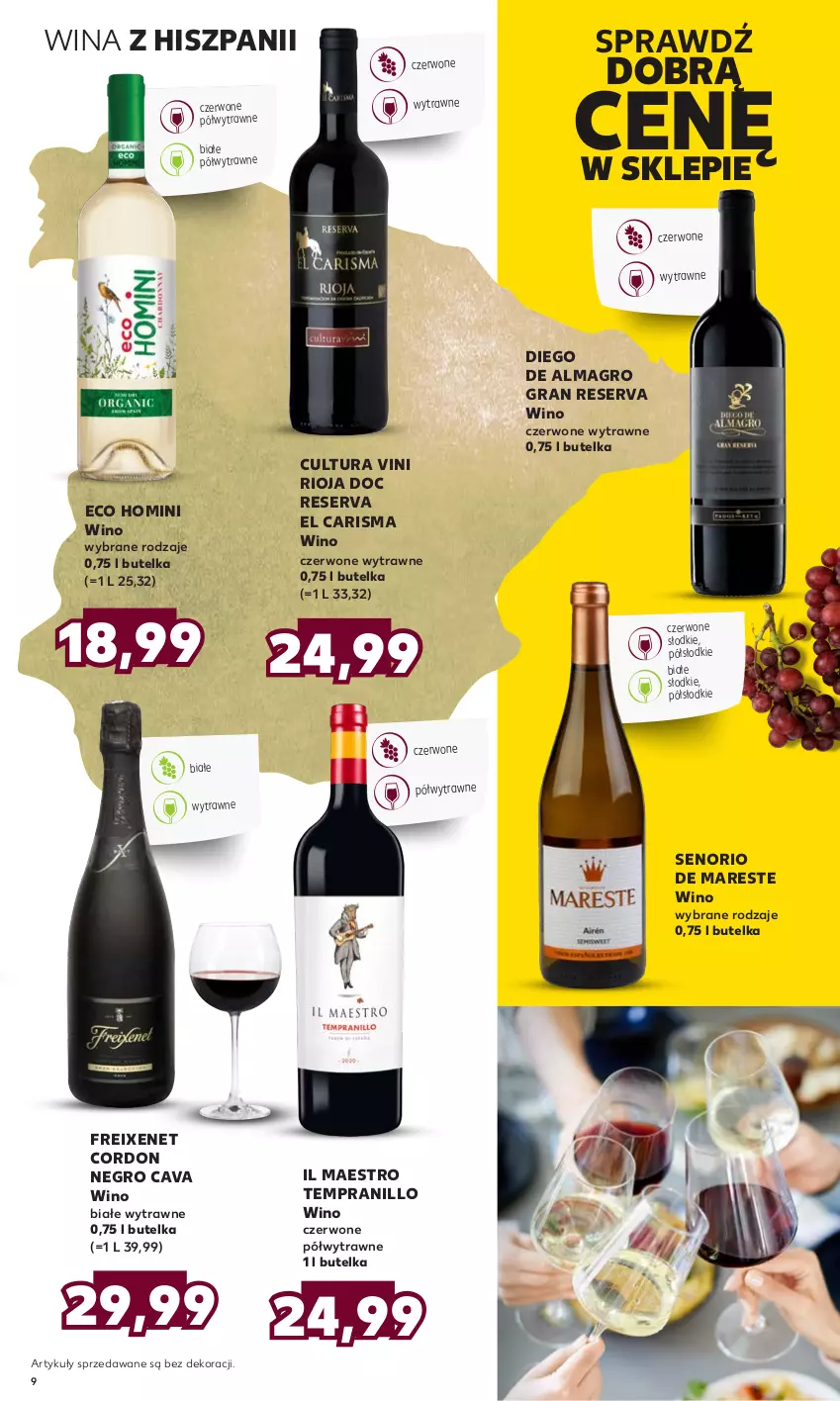 Gazetka promocyjna Kaufland - Barek Kauflandu - ważna 04.05 do 17.05.2023 - strona 9 - produkty: Gra, Rioja, Ser, Wino, Wino białe, Wino czerwone