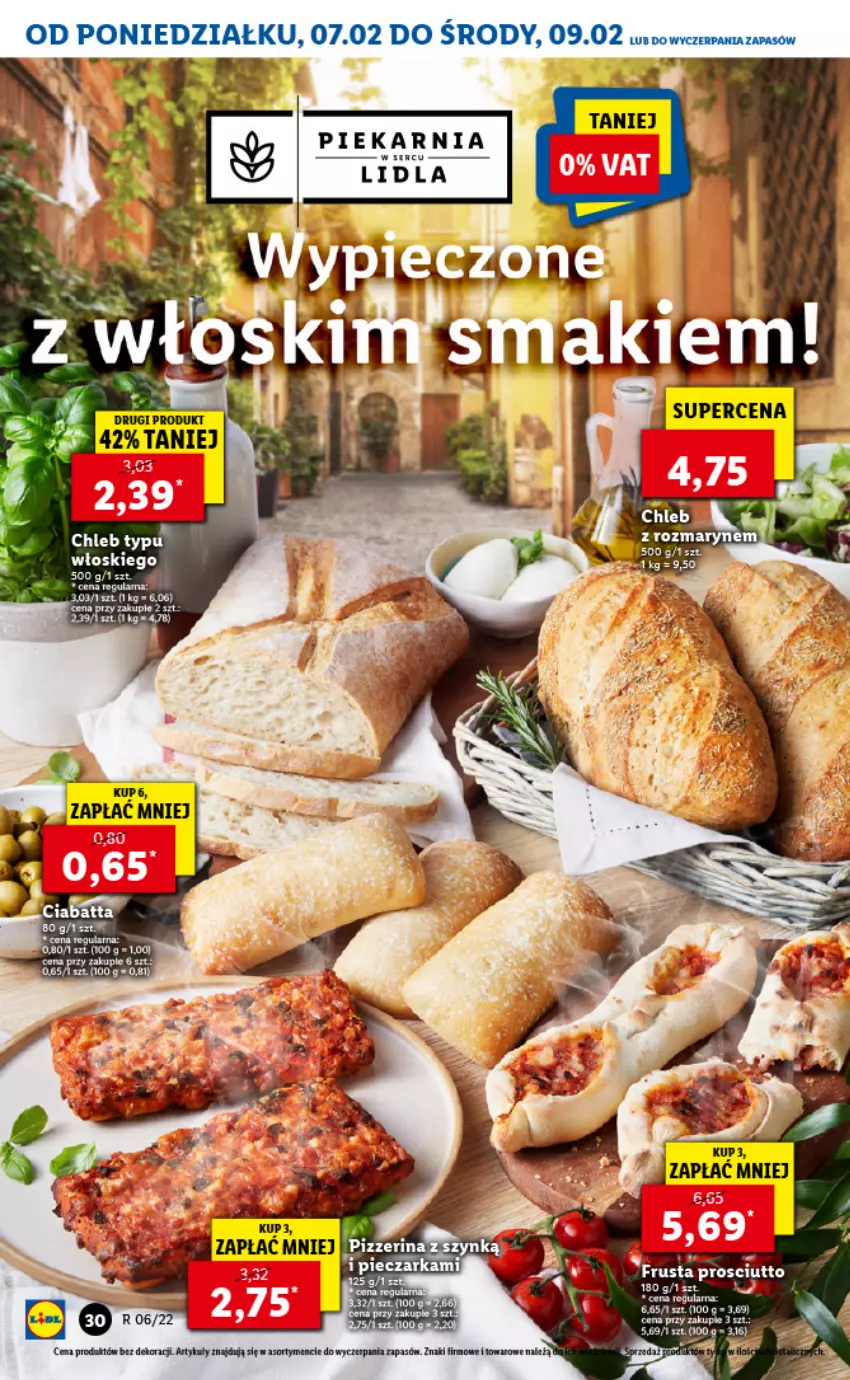 Gazetka promocyjna Lidl - GAZETKA - ważna 07.02 do 09.02.2022 - strona 30 - produkty: Prosciutto, Rust, Ser