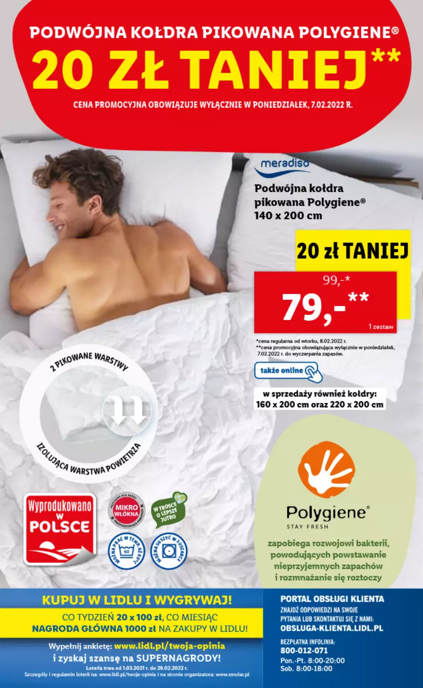 Gazetka promocyjna Lidl - GAZETKA - ważna 07.02 do 09.02.2022 - strona 56 - produkty: Gry, Kołdra