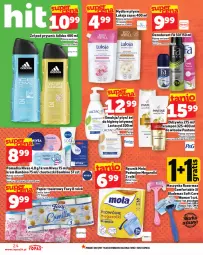 Gazetka promocyjna Topaz - Gazetka - Gazetka - ważna od 28.05 do 28.05.2025 - strona 24 - produkty: Mydło w płynie, Emulsja, Top, Pantene, Anew, Papier, Lactacyd, Dezodorant, Adidas, Papier toaletowy, Szynka, Ręcznik, Rolki, Mola, Chusteczki, Szampon, Foxy, Maszynka, Odżywka, Mydło, Luksja, Nivea, Fa