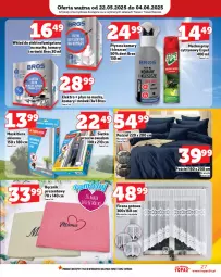 Gazetka promocyjna Topaz - Gazetka - Gazetka - ważna od 28.05 do 28.05.2025 - strona 27 - produkty: Top, Pościel, Siatka, Ręcznik, Firana