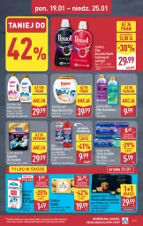 Gazetka promocyjna Aldi - Pełna oferta - Gazetka - ważna od 25.01 do 25.01.2026 - strona 21 - produkty: Płyn do prania, Gra, Pasta do zębów, Kawa, Kret, Ferrero Rocher, Płyn do płukania, Ferrero, Perwoll, Babka, POLMLEK, Zmywarki, Kapsułki do prania, Blend-a-Med, Mleko