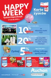 Gazetka promocyjna Auchan - Skarbonka #24 - Gazetka - ważna od 23.06 do 23.06.2021 - strona 1 - produkty: Telewizory, Proszek do prania, Lody, Dzieci, Telewizor, Bryza