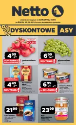 Gazetka promocyjna Netto - Artykuły spożywcze - Gazetka - ważna od 25.09 do 25.09.2024 - strona 1 - produkty: Krakus, Ser, Królewski, Kawa mielona, Kawa, Prima, Miód, Wino, Pomidor malinowy, Nektar