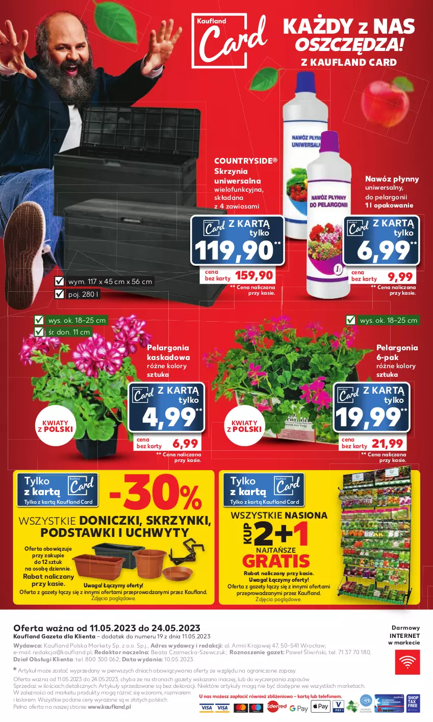 Gazetka promocyjna Kaufland - Kaufland - ważna 11.05 do 24.05.2023 - strona 16 - produkty: Dres, Gra, Kask, Nawóz, Uchwyty, Waga