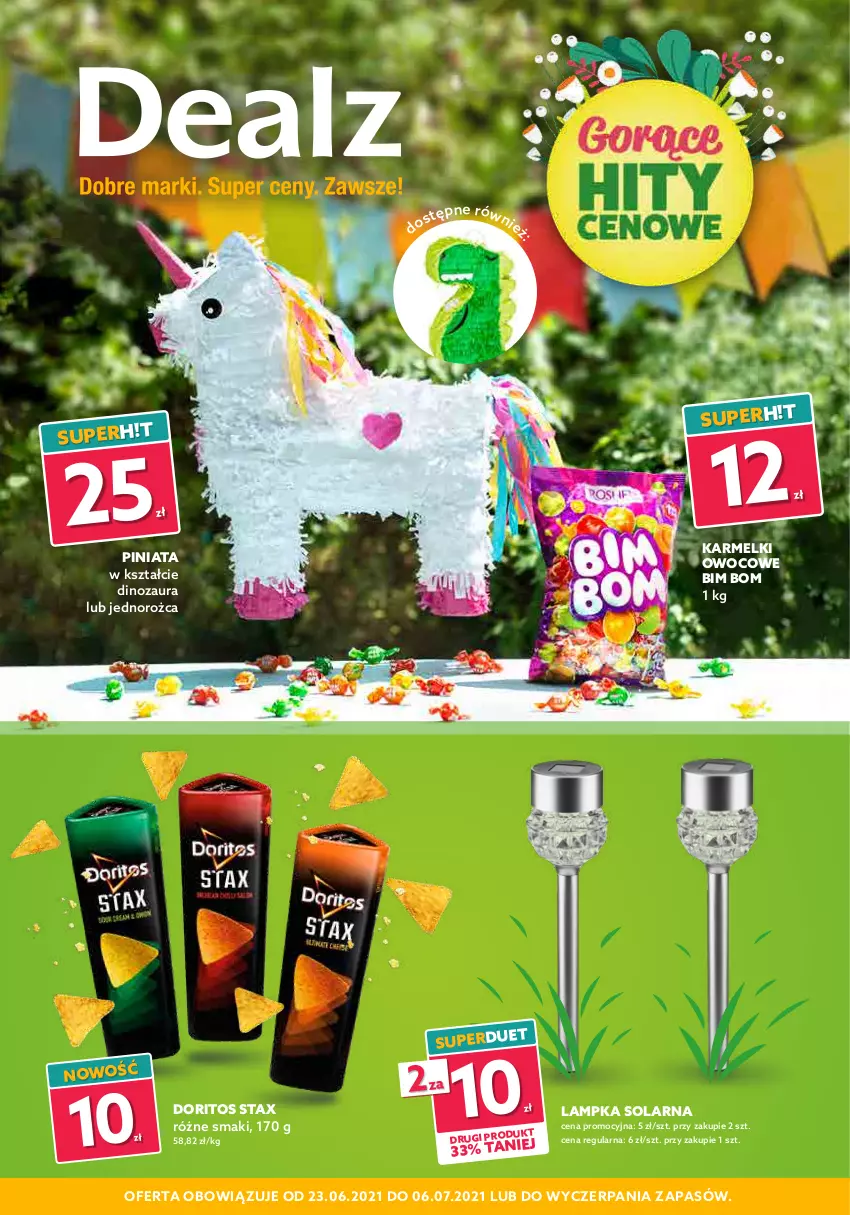 Gazetka promocyjna Dealz - Gorące hity cenowe! - sprawdź nową gazetkę - ważna 23.06 do 06.07.2021 - strona 1 - produkty: Dinozaur