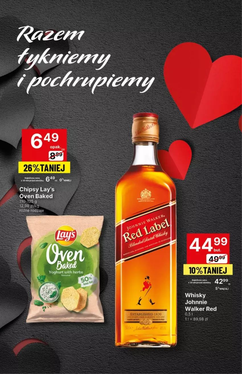 Gazetka promocyjna Delikatesy Centrum - DeliBarek DC06-DC07 - ważna 08.02 do 21.02.2024 - strona 21 - produkty: Chipsy, Johnnie Walker, Whisky