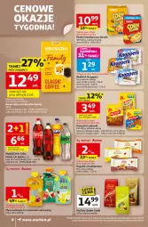 Gazetka promocyjna Auchan - Gazetka Wielkie Przeboje Cenowe Supermarket Auchan - Gazetka - ważna od 07.01 do 07.01.2026 - strona 6 - produkty: Lajkonik, Mus, Praliny, Lindor, Wafelek, Coca-Cola, Rogal, Knoppers, Fanta, Danio, Sprite, Napój, Lindt, Fa