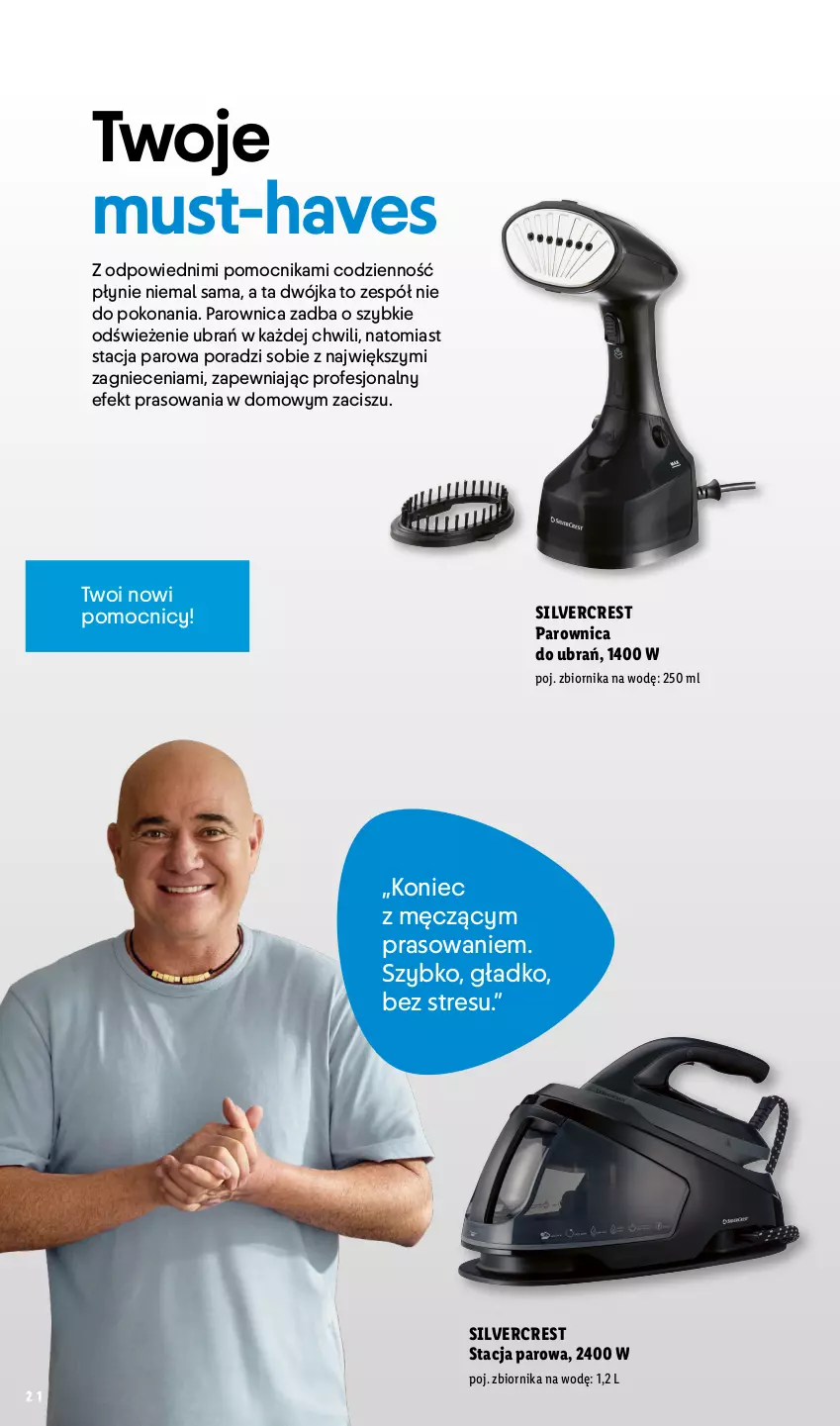 Gazetka promocyjna Lidl - Silvercrest - ważna 29.03 do 09.05.2026 - strona 21 - produkty: Mus, Parownica, Por, Silvercrest