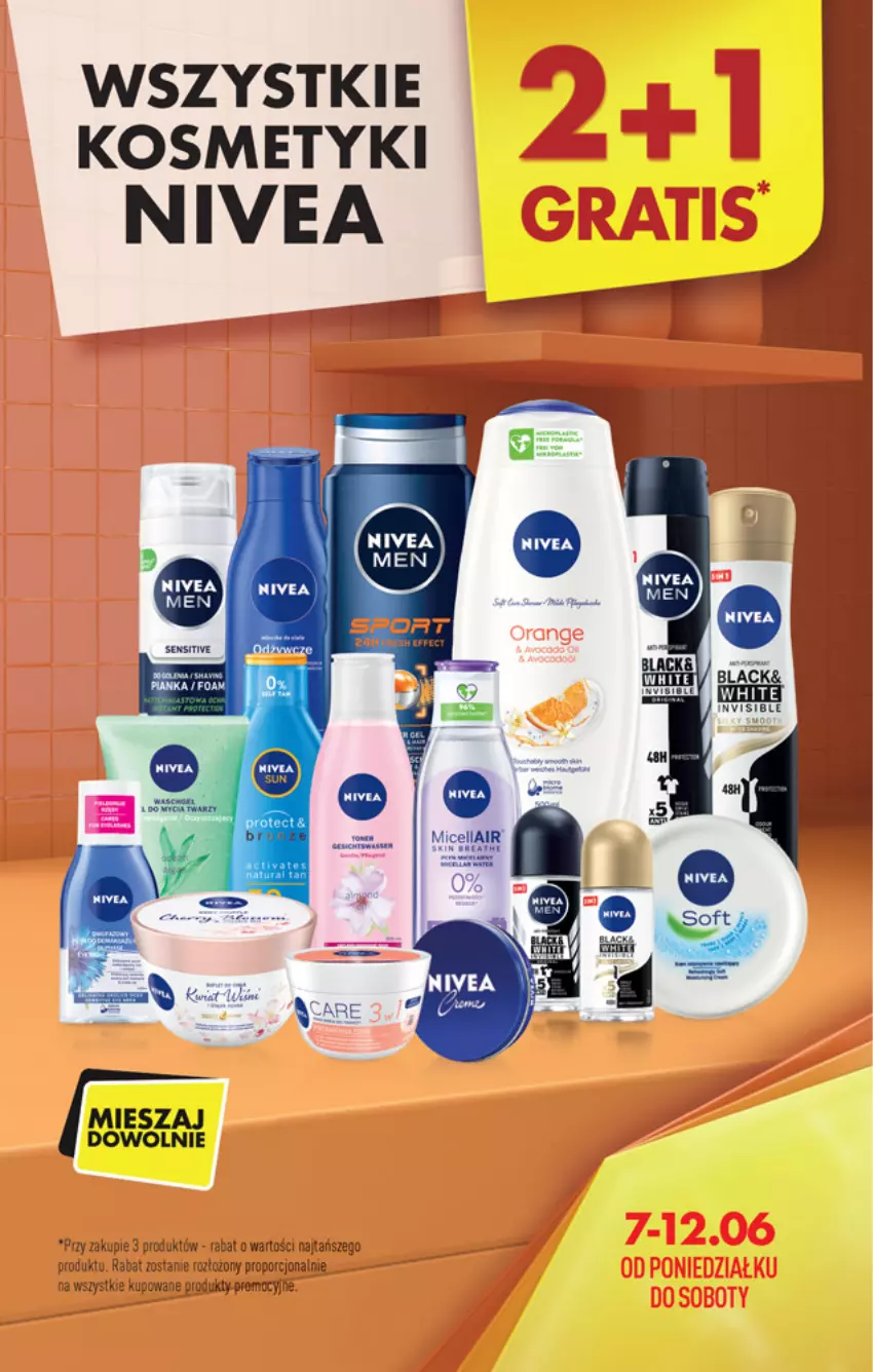 Gazetka promocyjna Biedronka - Ten tydzień - ważna 07.06 do 12.06.2021 - strona 7 - produkty: Lack, Nivea, Por