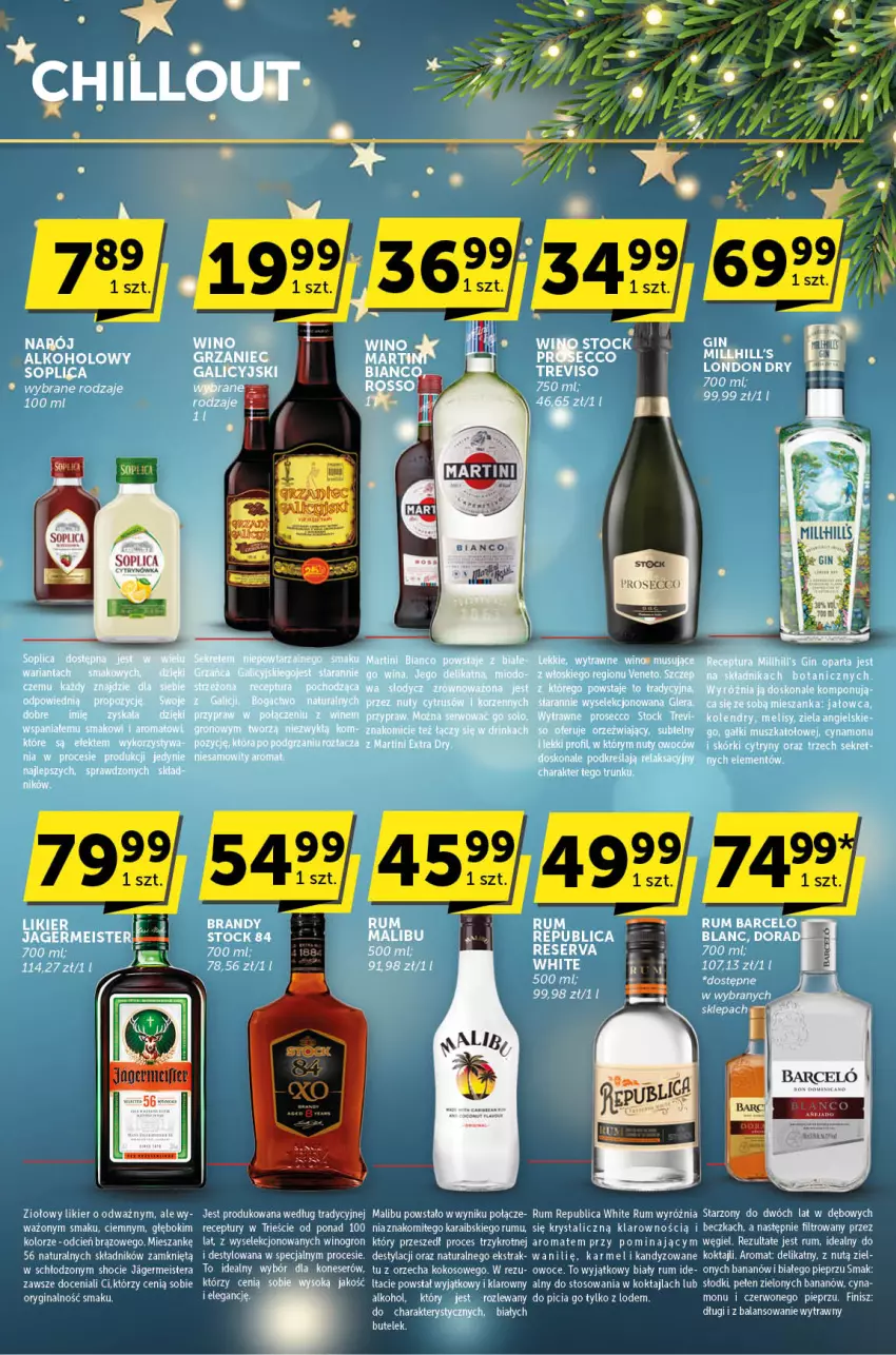 Gazetka promocyjna ABC - ważna 14.12 do 24.12.2023 - strona 3 - produkty: Brandy, Cień, Cytryny, Gin, Inka, Jagermeister, Kokos, Kret, Likier, Malibu, Mop, Mus, Nuty, Owoce, Pieprz, Rum, Ser, Soplica, Stock, Tera, Wino, Zlew