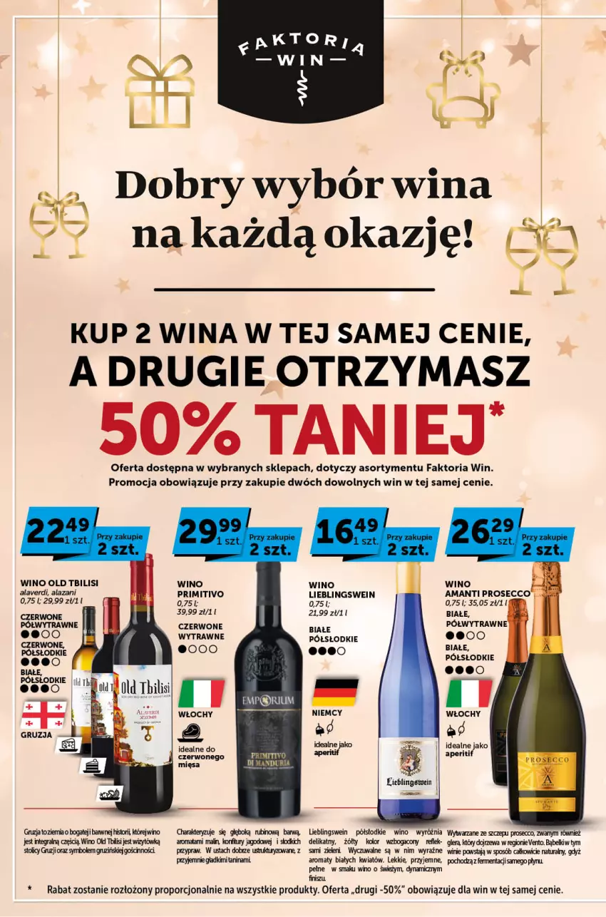 Gazetka promocyjna ABC - ważna 14.12 do 24.12.2023 - strona 4 - produkty: Fa, Gra, Por, Prosecco, Rubin, Wino