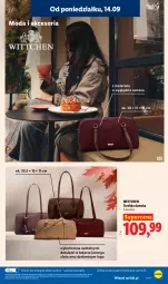 Gazetka promocyjna Lidl - Gazetka ważna od 14.09 do 16.09 - Gazetka - ważna od 16.09 do 16.09.2026 - strona 23 - produkty: Torebka, Gra, Kret, Moda, Wittchen, Grafika