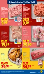 Gazetka promocyjna Lidl - Gazetka ważna od 14.09 do 16.09 - Gazetka - ważna od 16.09 do 16.09.2026 - strona 37 - produkty: Kurczak, Perliczka, Mięso mielone, Królik, Tusz, Wołowina, Mięso, Schab bez kości