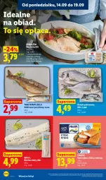 Gazetka promocyjna Lidl - Gazetka ważna od 14.09 do 16.09 - Gazetka - ważna od 16.09 do 16.09.2026 - strona 44 - produkty: Frosta, Stek, Tusz, Mintaj