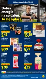 Gazetka promocyjna Lidl - Gazetka ważna od 14.09 do 16.09 - Gazetka - ważna od 16.09 do 16.09.2026 - strona 45 - produkty: Piec, Sok, Ryż, Kupiec, Jogurt, Wafle, Tonik, Baton, Fa