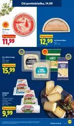 Gazetka promocyjna Lidl - Gazetka ważna od 14.09 do 16.09 - Gazetka - ważna od 16.09 do 16.09.2026 - strona 47 - produkty: Ser, Ser kozi, Rolada