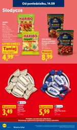 Gazetka promocyjna Lidl - Gazetka ważna od 14.09 do 16.09 - Gazetka - ważna od 16.09 do 16.09.2026 - strona 54 - produkty: Cukier, Migdały, Milky Way, Cukierki, Haribo, Mango
