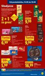 Gazetka promocyjna Lidl - Gazetka ważna od 14.09 do 16.09 - Gazetka - ważna od 16.09 do 16.09.2026 - strona 55 - produkty: Schogetten, Wawel, Czekolada, Rurki