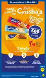 Gazetka promocyjna Lidl - Gazetka ważna od 14.09 do 16.09 - Gazetka - ważna od 16.09 do 16.09.2026 - strona 57 - produkty: Tera, Baton