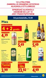 Gazetka promocyjna Lidl - Gazetka ważna od 14.09 do 16.09 - Gazetka - ważna od 16.09 do 16.09.2026 - strona 61 - produkty: Piwa, Gra, Kasztelan