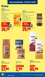 Gazetka promocyjna Lidl - Gazetka ważna od 14.09 do 16.09 - Gazetka - ważna od 16.09 do 16.09.2026 - strona 66 - produkty: Kawa rozpuszczalna, Kawa ziarnista, Kawa mielona, Kawa, Jacobs, Fa