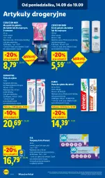 Gazetka promocyjna Lidl - Gazetka ważna od 14.09 do 16.09 - Gazetka - ważna od 16.09 do 16.09.2026 - strona 74 - produkty: Pasta do zębów, Tampony, Dzieci, Elmex, O.B., Sensodyne
