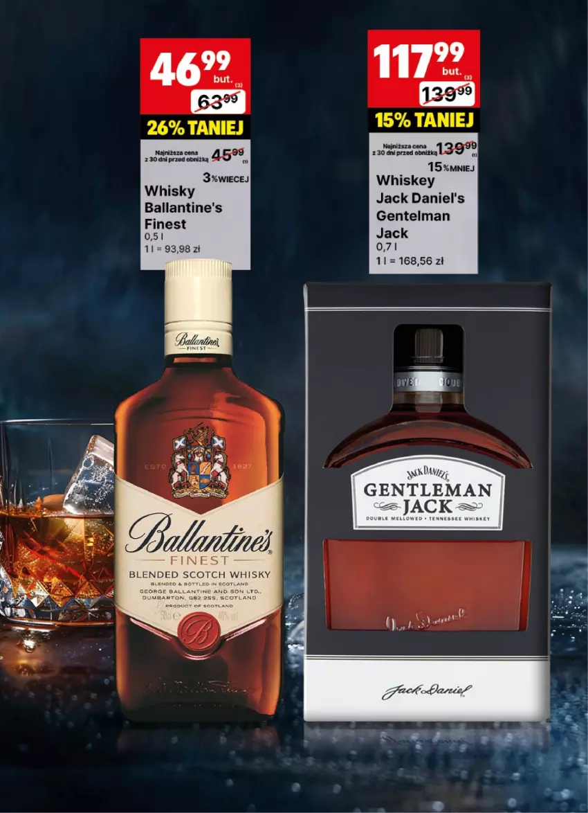 Gazetka promocyjna Delikatesy Centrum - DeliBarek DC10-DC11 - ważna 03.03 do 16.03.2025 - strona 12 - produkty: Ballantine's, Jack Daniel's, Whiskey, Whisky