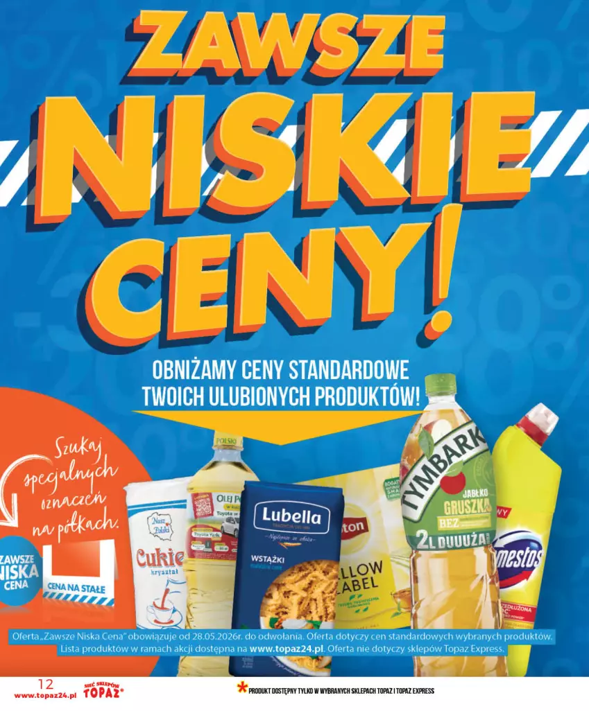 Gazetka promocyjna Topaz - Gazetka - ważna 28.05 do 03.06.2026 - strona 12 - produkty: Rama, Top