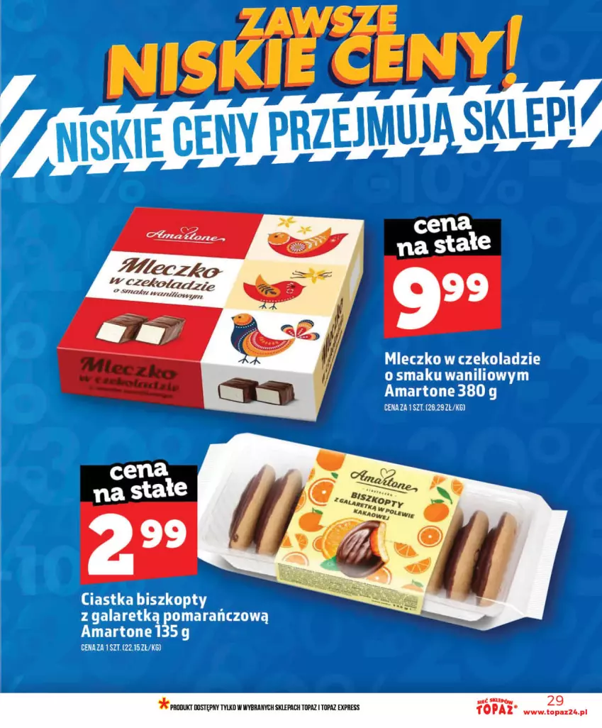 Gazetka promocyjna Topaz - Gazetka - ważna 28.05 do 03.06.2026 - strona 29 - produkty: Top