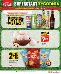 Gazetka promocyjna Topaz - Gazetka - Gazetka - ważna od 03.06 do 03.06.2026 - strona 3 - produkty: Piec, Top, Gry, Chipsy, Pieczarka, Fa